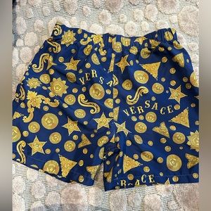 kids versace swim trunks